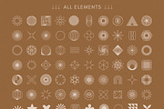 Abstract vector frames and elements, an Object Graphic by Valedi Art (Thumbnail 16 of 16)