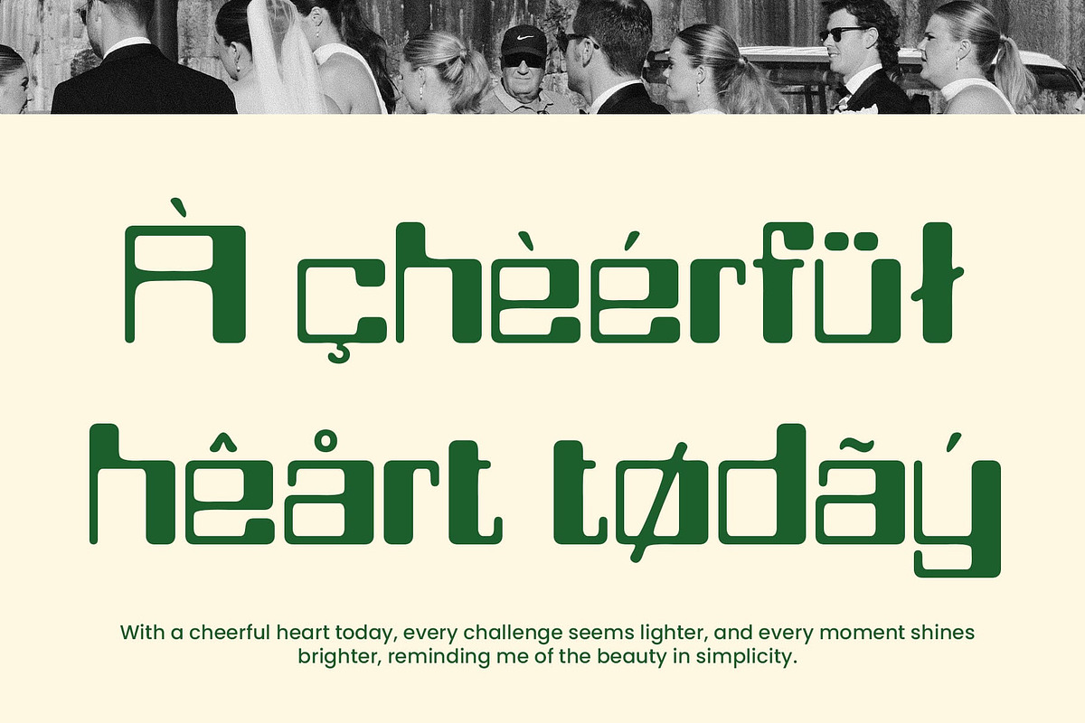 Cynode Drawn, a Sans Serif Font by Craft Supply Co. (Photo 7 of 8)