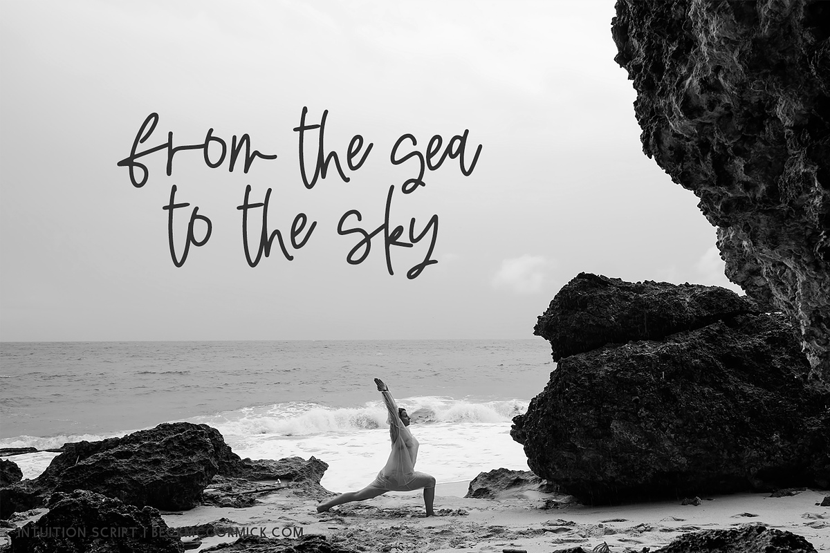 Intuition Script, a Handwritten Font by Beck McCormick (Photo 6 of 10)