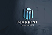 Abstract Letter M Logo, a Branding & Logo Template by Design_Planet (Thumbnail 2 of 2)