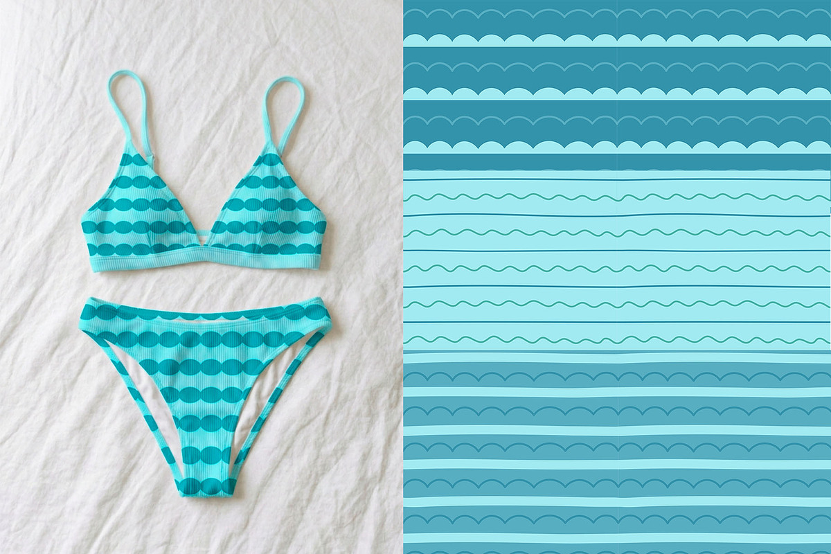 Coastal Patterns Collection, a Decorative Illustration by yarynabo (Photo 8 of 8)