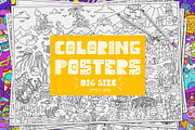 COLORING Book for Kids Pages, an Animal Illustration by Alisa Fimen Design (Thumbnail 1 of 9)