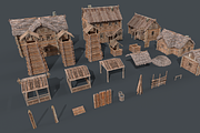 Wooden Village, an Architecture 3D Model by Beatheart Creative Studio (Thumbnail 19 of 22)