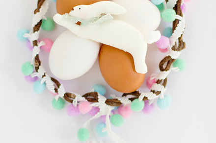 Easter garland containing food, easter, and celebration, a Holiday Photo by Maria Dattola Photography