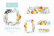 Back to School. Watercolor, a Decorative Illustration by Ekaterina Mikheeva (Thumbnail 4 of 7)