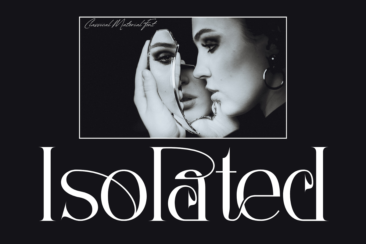 Classical Material CalligraphicSerif, a Serif Font by 177Studio (Photo 4 of 8)