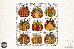 Halloween Pumpkin Sublimation PNG, an Illustration by Libby Wishes