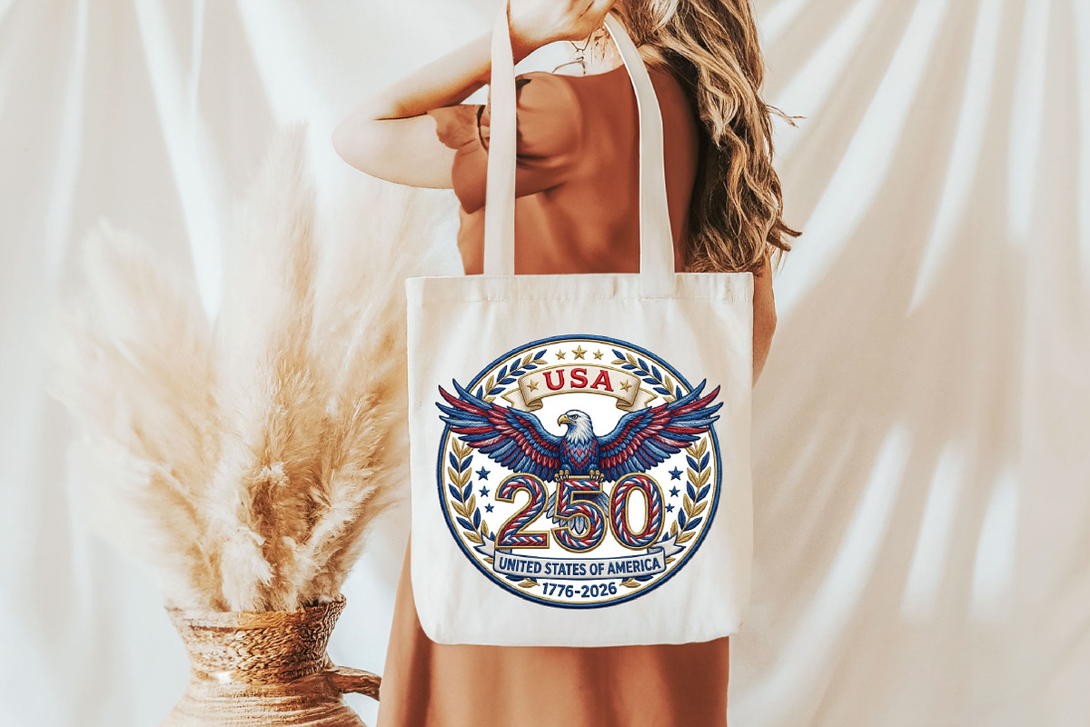 Patriotic USA Png 250th Anniversary, an Illustration by Designking (Photo 3 of 6)