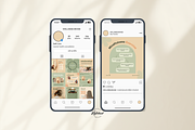 Self-Care Instagram Templates Canva, a Social Media Template by Kalstud (Thumbnail 7 of 8)