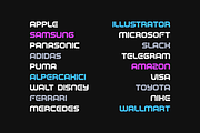 Macego - Geometric Typeface, a Sans Serif Font by alpercakici (Thumbnail 17 of 22)