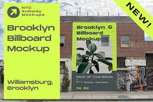Brooklyn Billboard Mockup