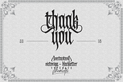 Avertastevia for Tattoo & Liquor, a Blackletter Font by ilhamtaro (Thumbnail 15 of 15)