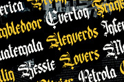 Kingston Williams - Blackletter Font, a Blackletter Font by StringLabs (Thumbnail 2 of 8)
