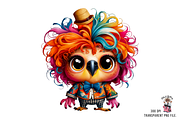 Quirky Parrot PNG Clipart Bundle, a Graphic by Clipart Bloom (Thumbnail 9 of 15)