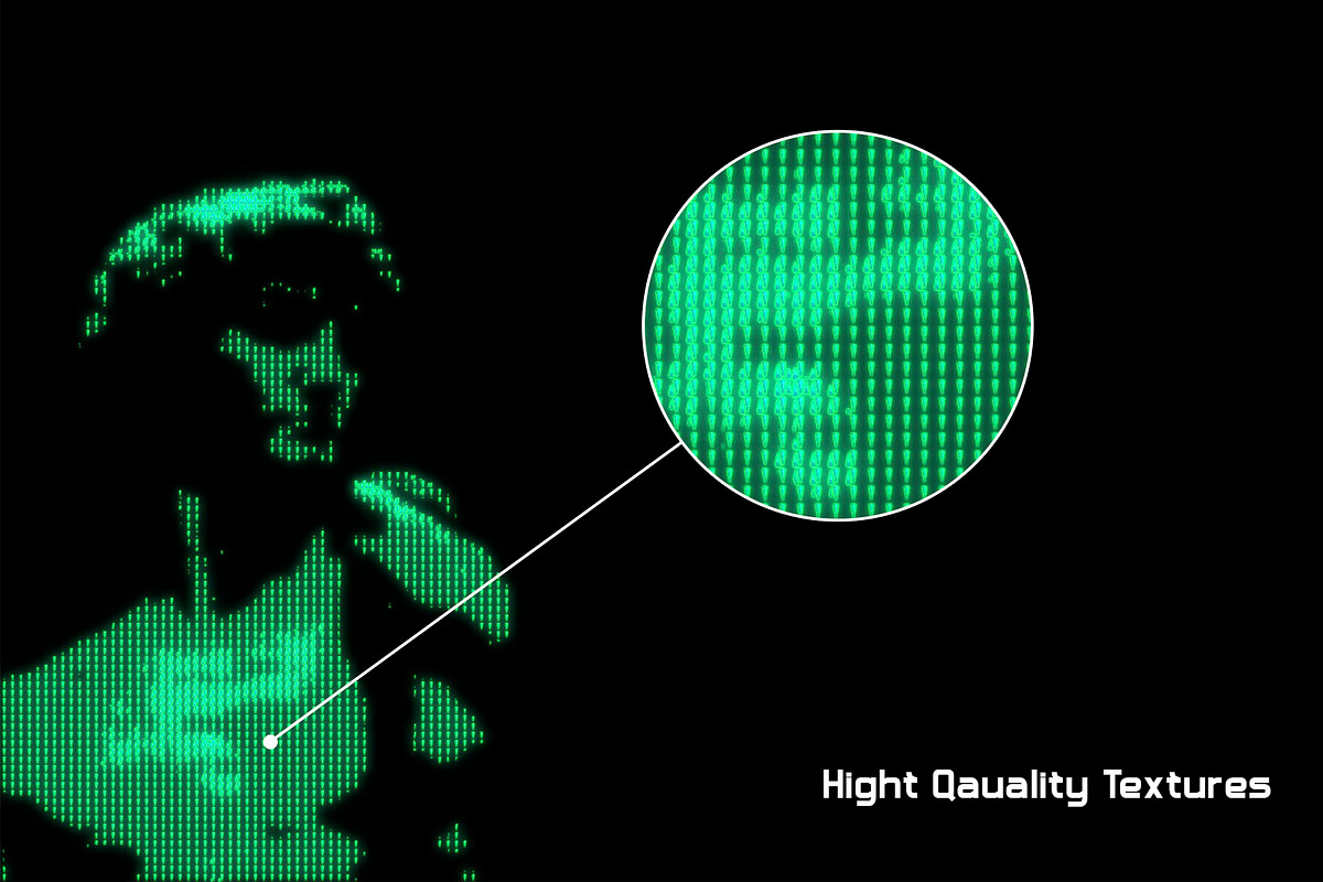 Futuristic Analog Effect, a Print Template by Migunani Studio (Photo 3 of 5)