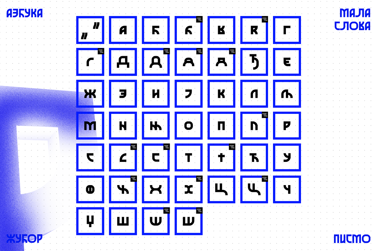 Žubor - a modern slavic font, a Font by Stefan Kostić (Photo 8 of 13)