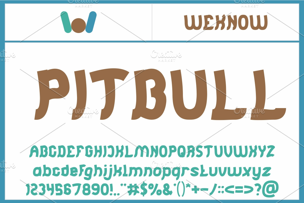 Jumping and Running font, a Font by weknow (Photo 2 of 5)