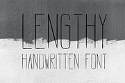 LENGTHY | All Caps Brush Font, a Script Font by Gennadi Digital Studio (Thumbnail 1 of 5)