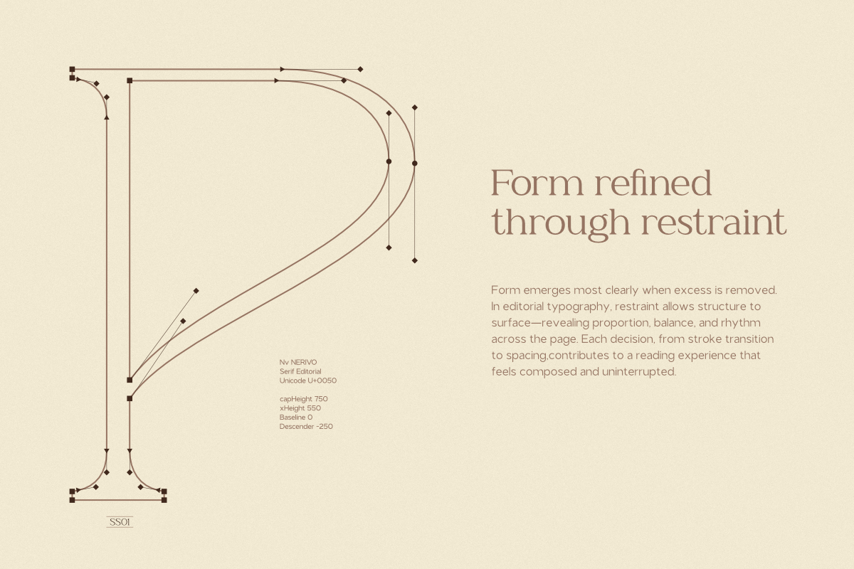 NV NERIVO – Modern Serif Font, a Serif Font by Novaratype (Photo 10 of 15)