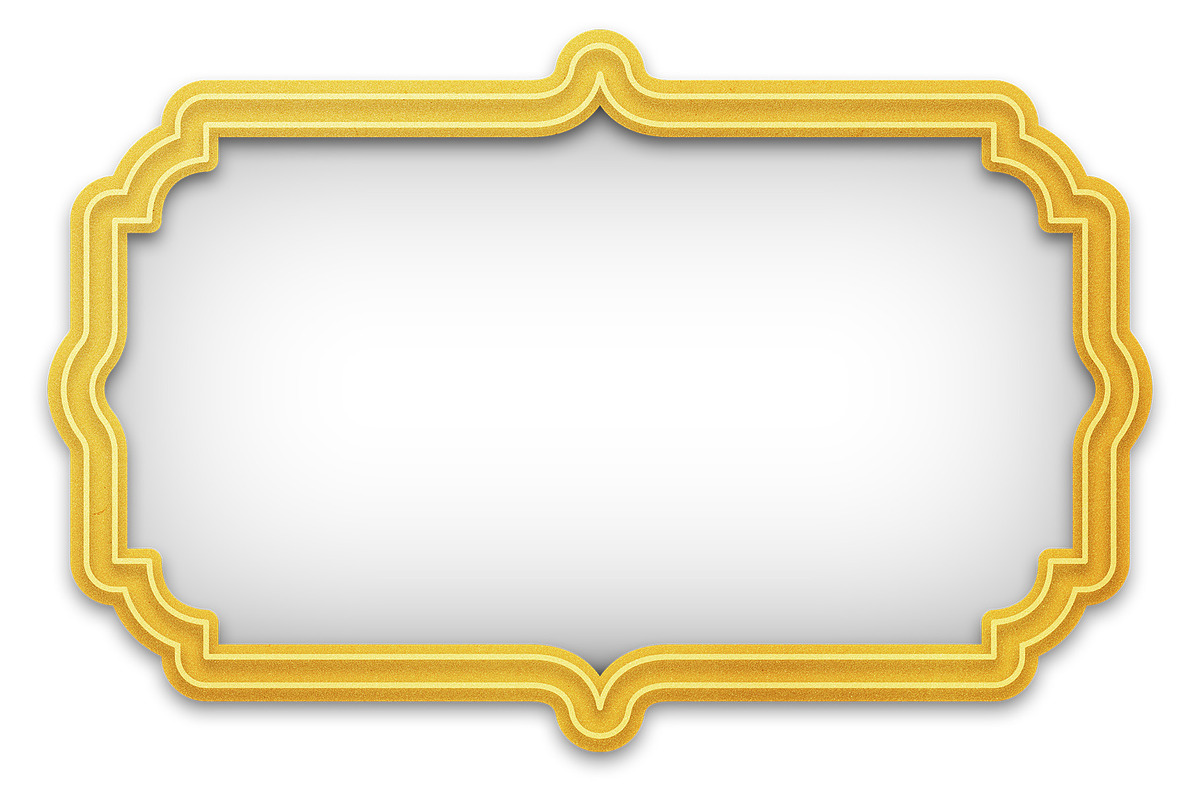 Classical Golden Picture Frame, a Decorative Illustration by UoaHH (Photo 3 of 3)