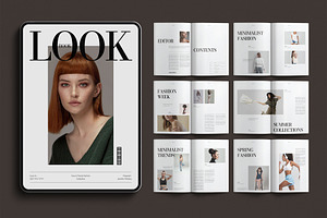 Digital LookBook Template