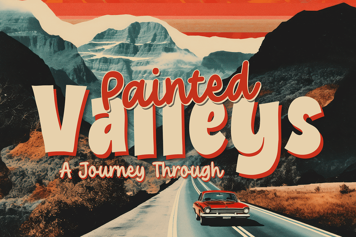 Lemon Slush – Vintage Retro Font Duo, a Font by Pixesia Studio (Photo 3 of 14)