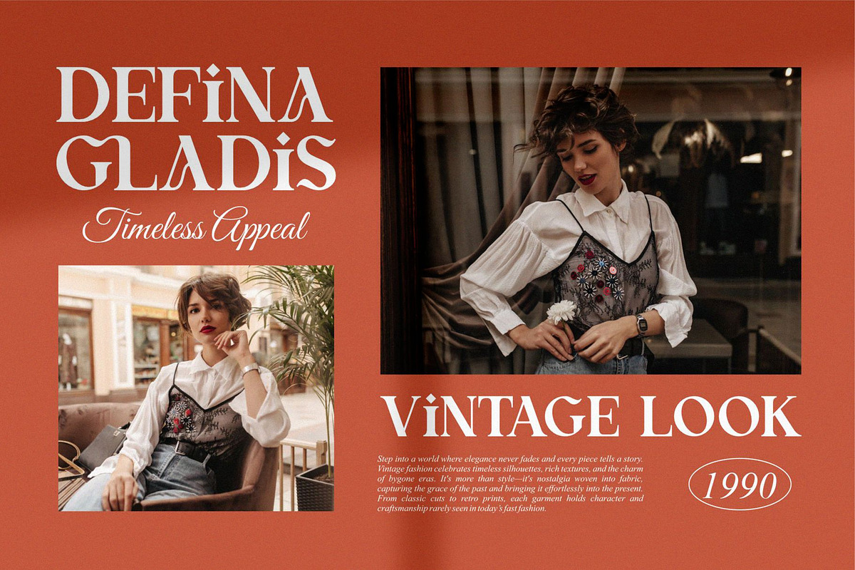 Glinke || Modern Classy Serif Font, a Serif Font by Idea Studio (Photo 4 of 10)