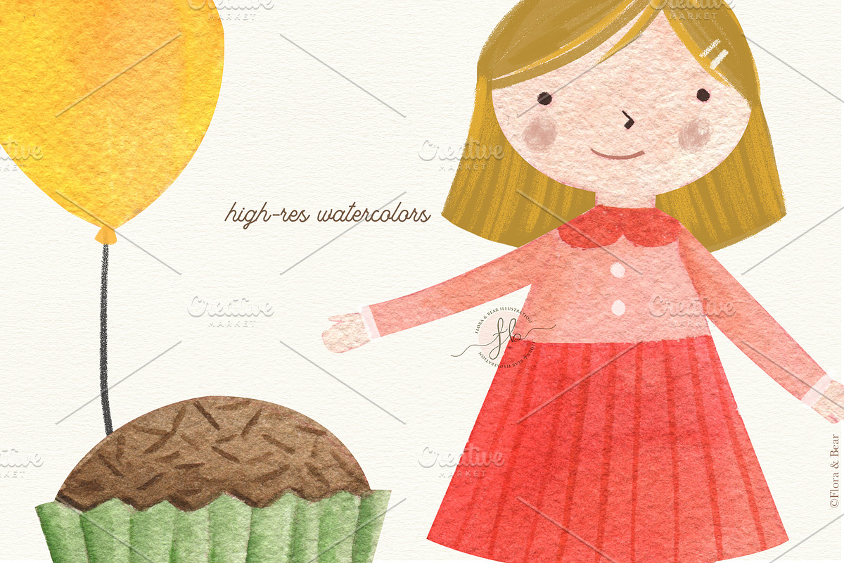 Happy Birthday !, an Animal Illustration by Flora+Bear (Photo 5 of 6)