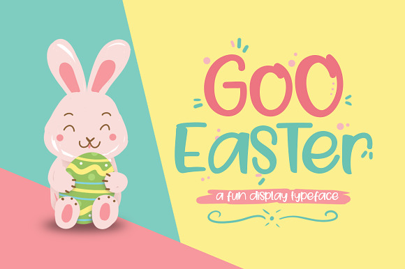 Goo Easter Font preview 7