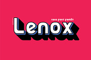Lenox, a Serif Font by LetterStock (Thumbnail 1 of 6)
