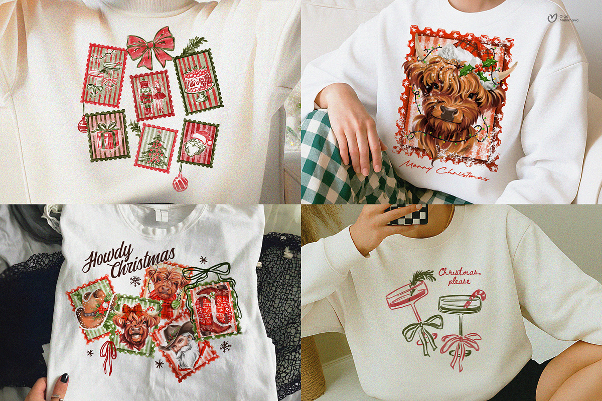 The Ultimate Christmas PNG Bundle, a Graphic by ollalya (Photo 3 of 7)