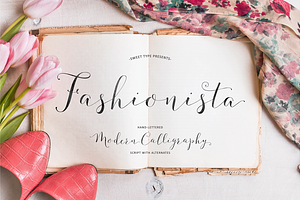 Fashionista Modern Calligraphy