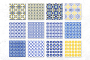 Portuguese Tiles Digital Papers, a Pattern Graphic by ilonitta (Thumbnail 3 of 11)