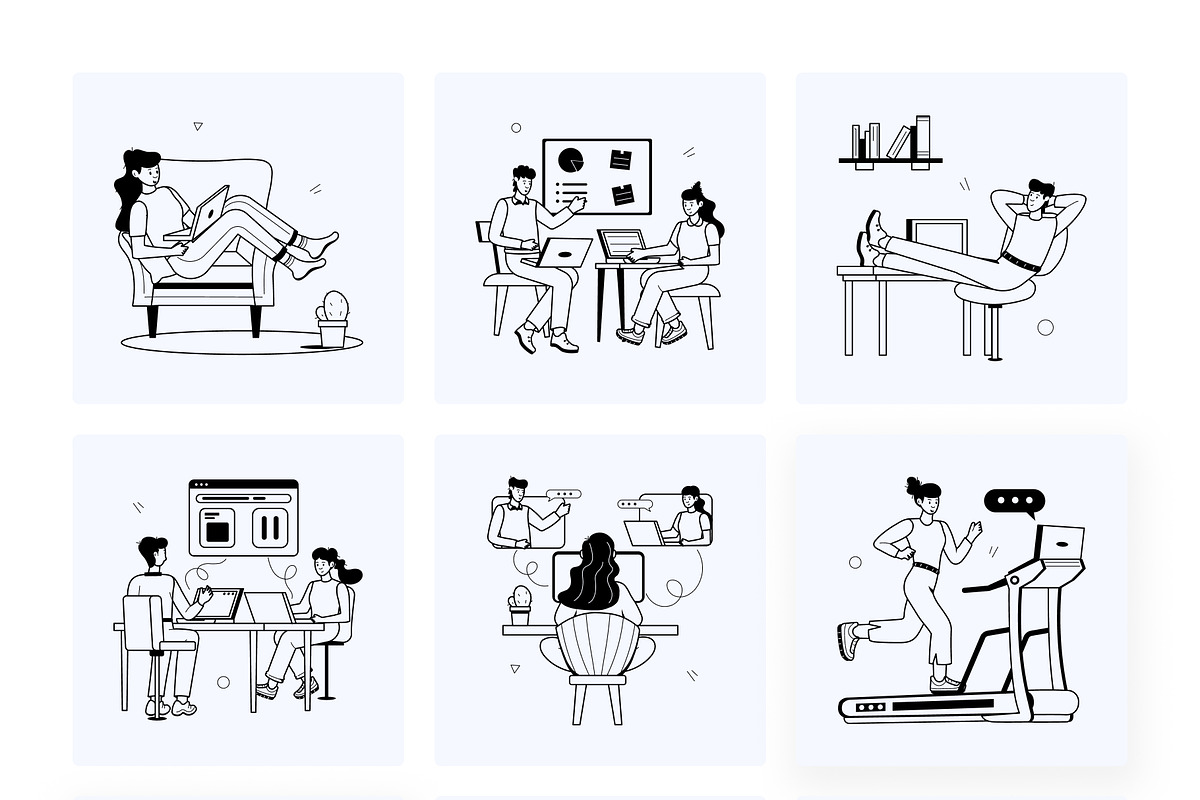 Animated People Working Icons, an Emoji Icon by Vectors Market (Photo 10 of 11)