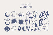 Starry Night Vector Graphics, an Object Graphic by Sydney Paige (Thumbnail 2 of 4)