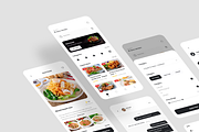 Aero - Food Deliver App UI Kit, an UI Kit Template by iDoodle Studio (Thumbnail 3 of 4)