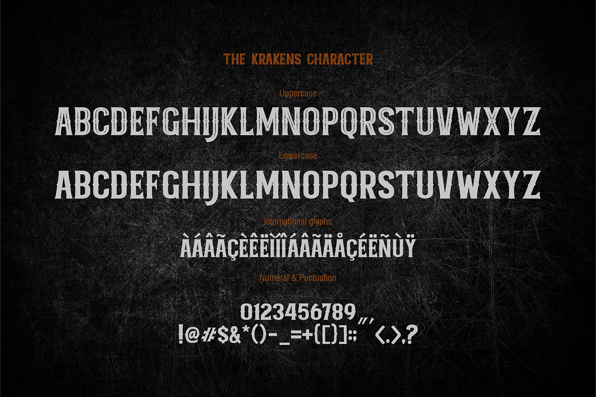 THE KRAKENS, a Blackletter Font by Olexstudio (Photo 7 of 8)