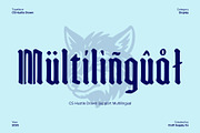 CS Hustle Drawn, a Blackletter Font by Craft Supply Co. (Thumbnail 7 of 8)