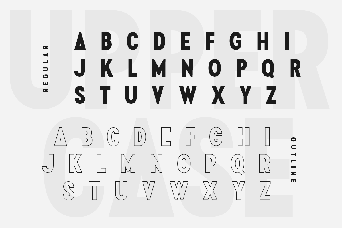 Brave - Modern Condensed Font, a Sans Serif Font by Hamz Studio (Photo 5 of 16)