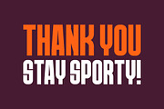 GR NORCH - Sports Display Font, a Serif Font by Garisman Std (Thumbnail 15 of 15)