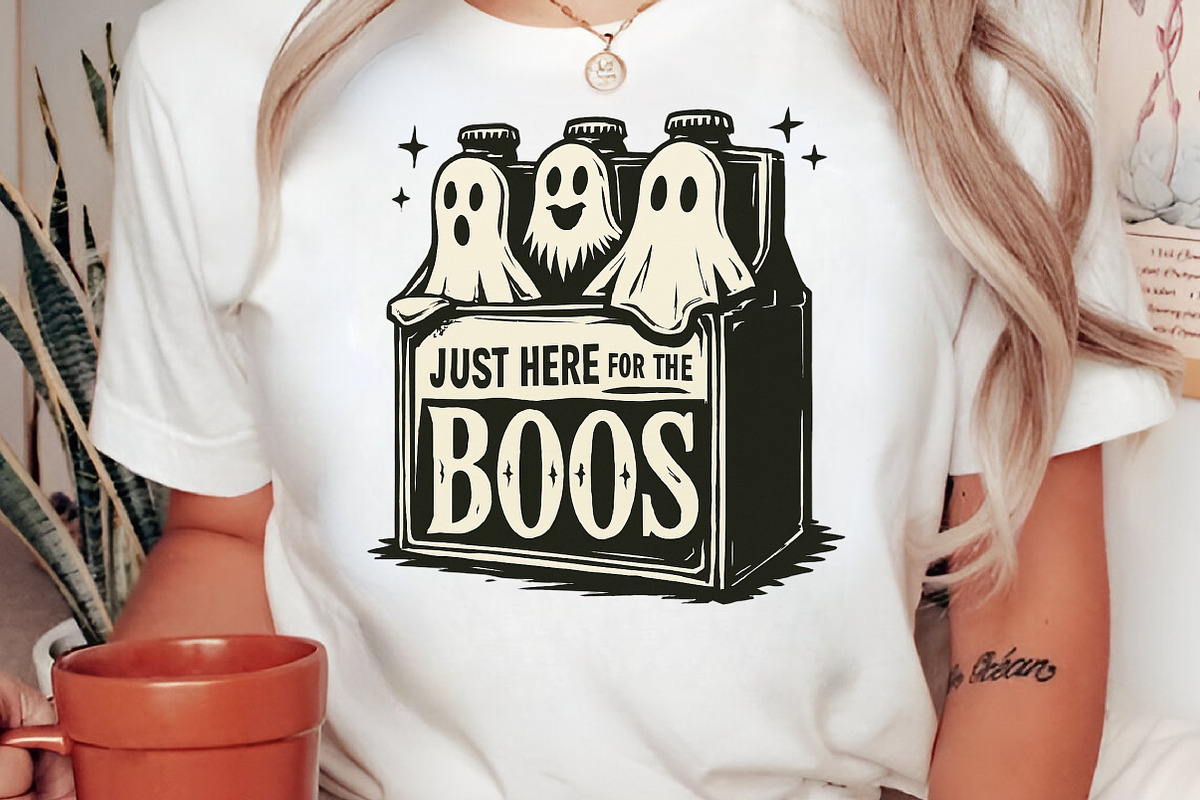 Just Here For The Boos PNG, an Illustration by Craft Nest (Photo 2 of 6)