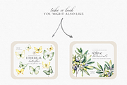Watercolor Green Bows Clipart, a Decorative Illustration by ThaismotaCreativeCo (Thumbnail 4 of 5)