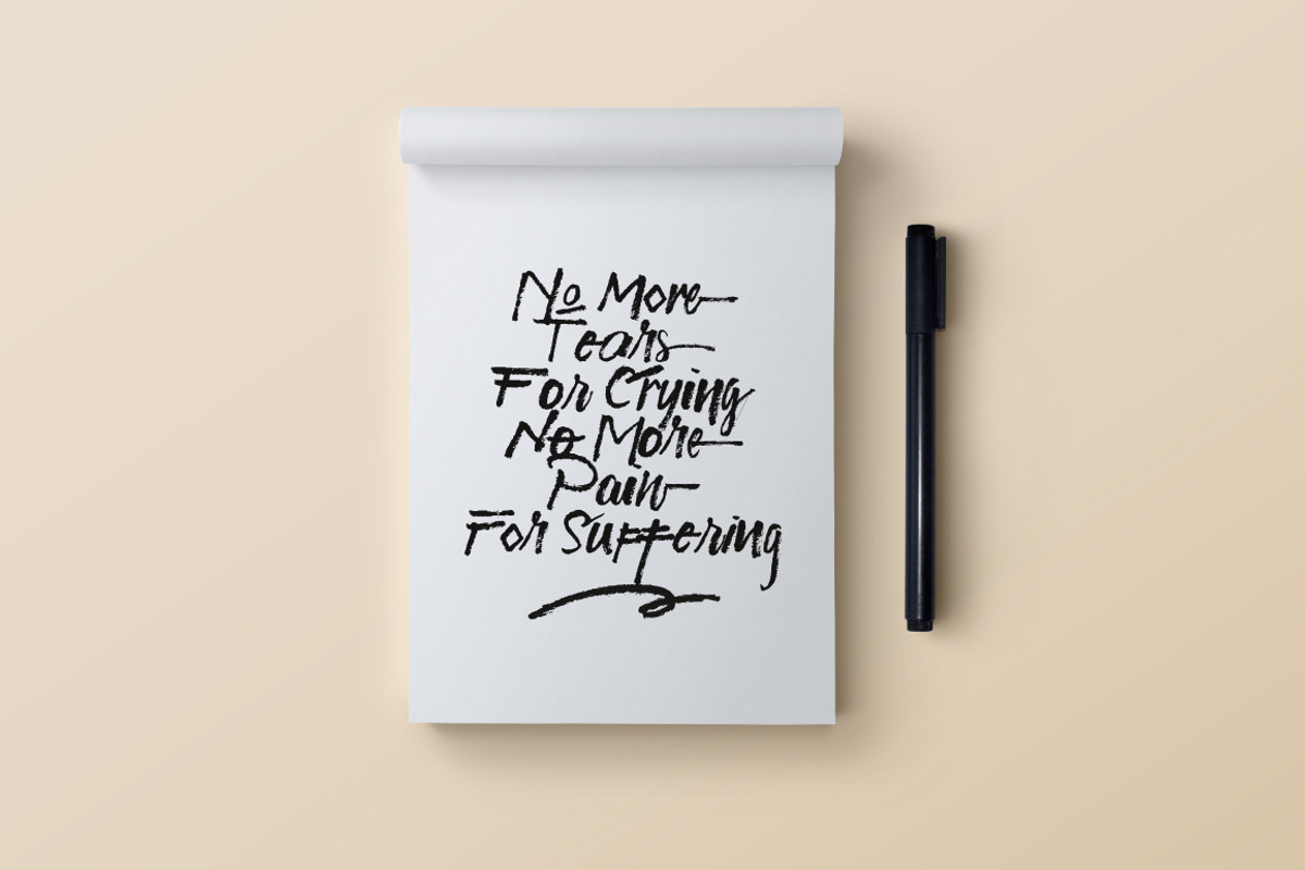 HajarBleh Brush Font, a Script Font by Kreasi Malam (Photo 11 of 14)