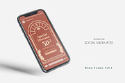 Boho Frame Vol.1, an Object Graphic by Bewalrus Studio (Thumbnail 3 of 7)