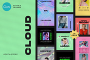 Cloud - Canva Instagram, a Social Media Template by Temptackle (Thumbnail 1 of 5)
