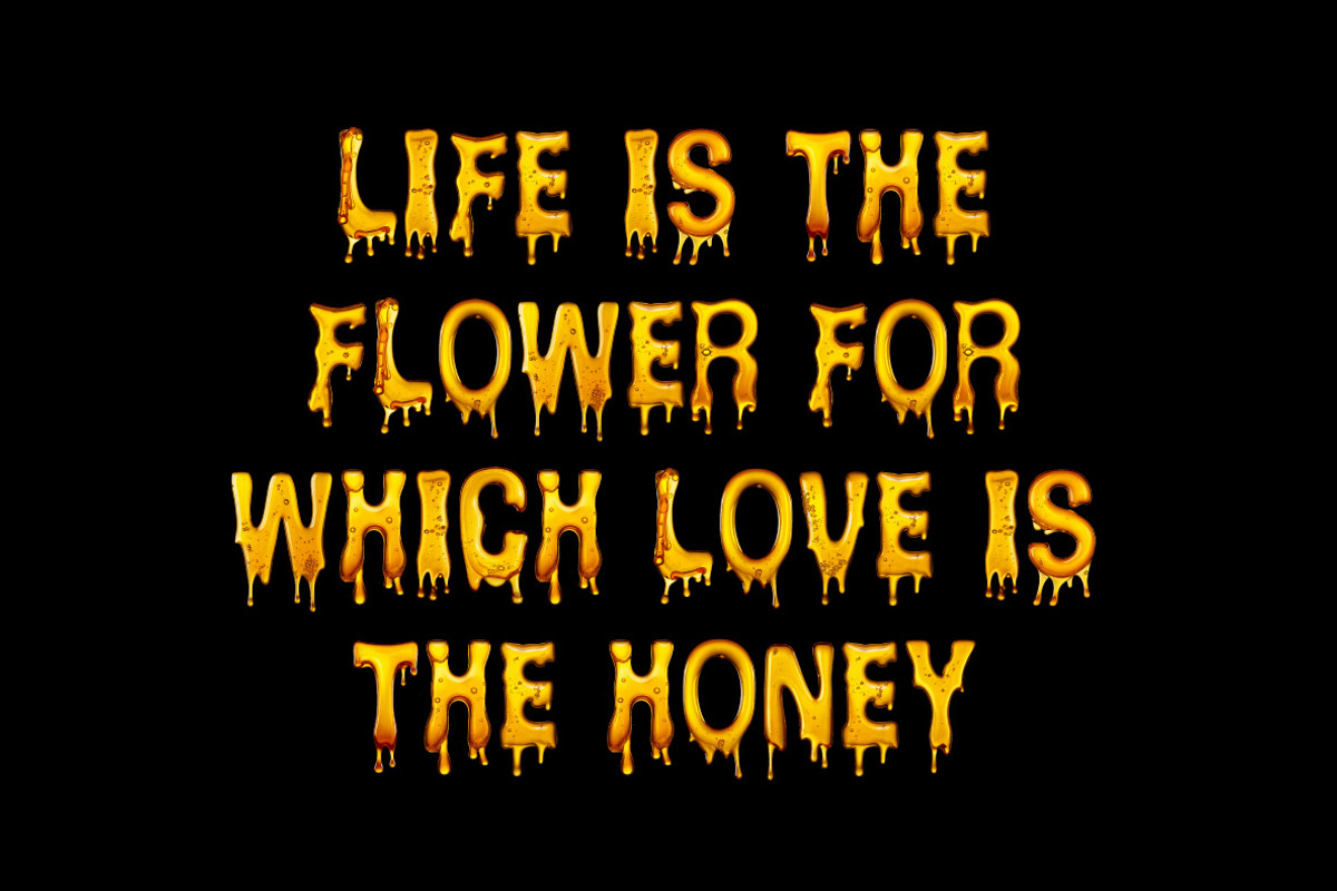 Melted Honey Font, a Font by Handmadefont (Photo 6 of 10)