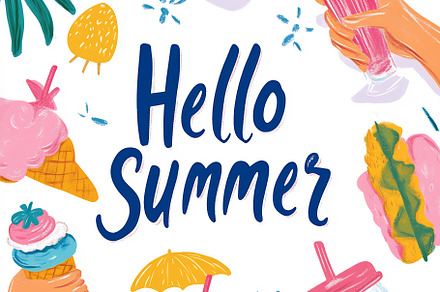 Summer fun and treats await!, a Background Photo by Beautiful things