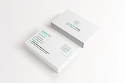 CORPORATE BUSINESS CARD, a Business Card Template by Graphic Origin (Thumbnail 3 of 4)