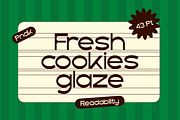 Avoge - Food Display Font, a Sans Serif Font by Pandeka Studio (Thumbnail 8 of 9)