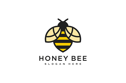 Queen Bee Logo | Branding & Logo Templates ~ Creative Market